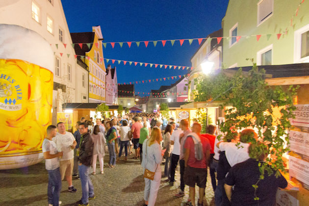 Impressionen vom Altstadtfest in Mainburg