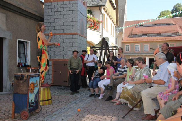 Impressionen vom Altstadtfest in Mittweida