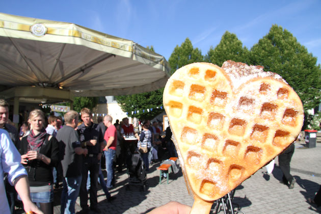 Impressionen vom Bestwiger Gastgarten in Bestwig