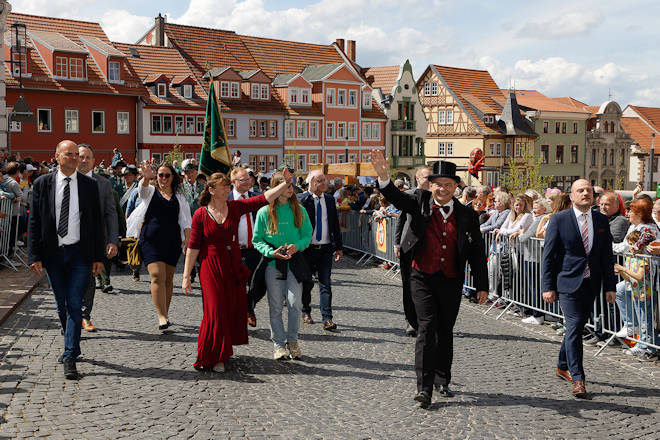 Festumzug zum Gothardusfest in Gotha