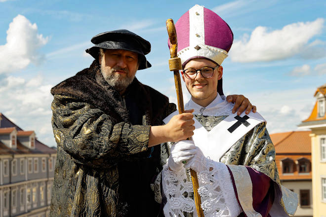 Gothardus und Balthasar geben sich die Ehre zum Gothardusfest in Gotha