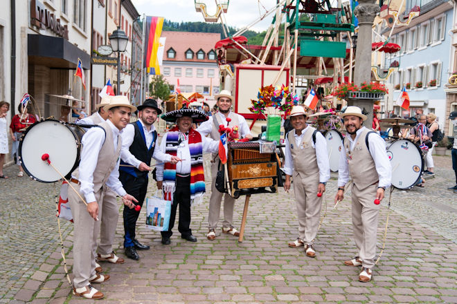 Aus aller Welt reisen die Drehorgelspieler zum Klang- und Orgelfestival Waldkirch.