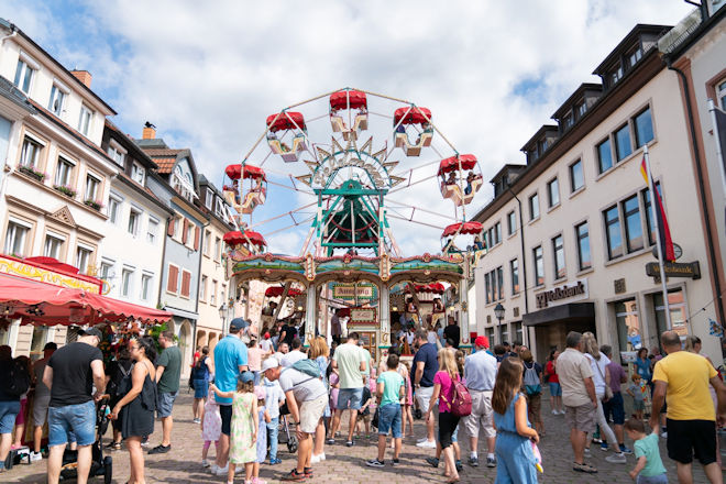 Das Riesenrad wird zum Klang- und Orgelfestival in Waldkirch wieder auf dem Jahrmarkt stehen.