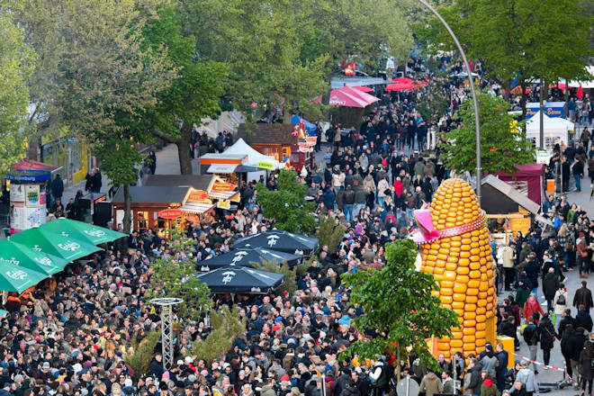 Impressionen vom Osterstraßenfest in Hamburg-Eimsbüttel