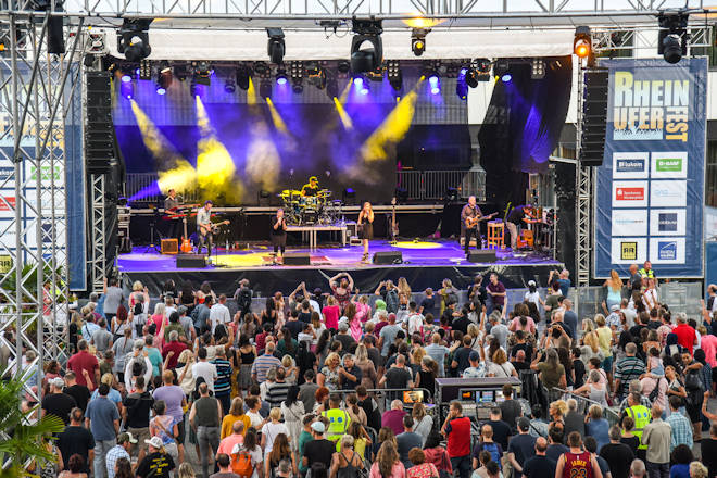 Impressionen vom Rheinuferfest in Ludwigshafen