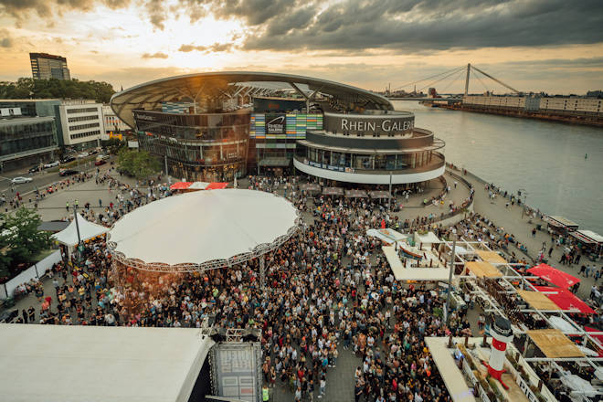 Impressionen vom Rheinuferfest in Ludwigshafen
