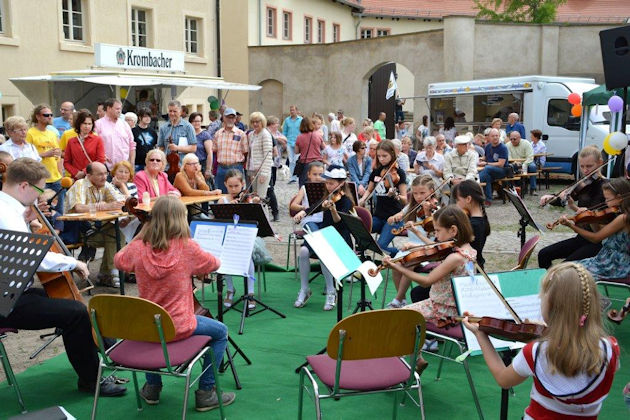 Impressionen vom Schlossbergfest in Bernburg