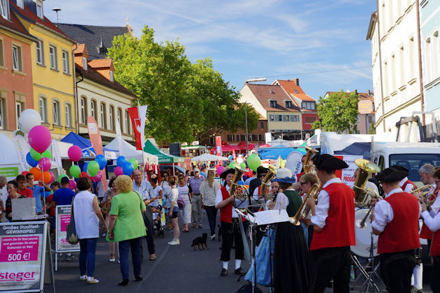 Impressionen vom Stadtfest in Schweinfurt
