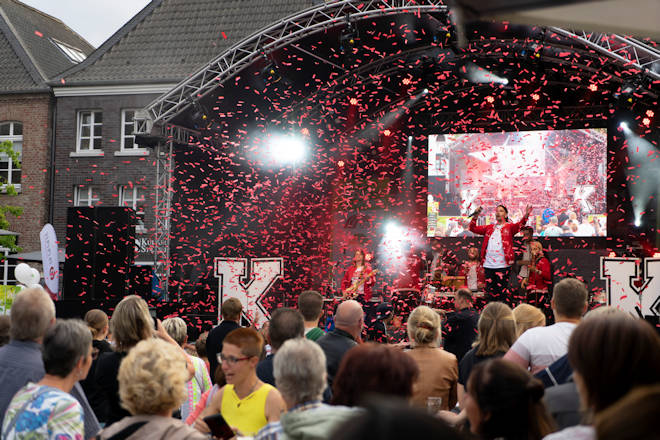 Impressionen vom Stadtfest Stroelse Sommer in Straelen