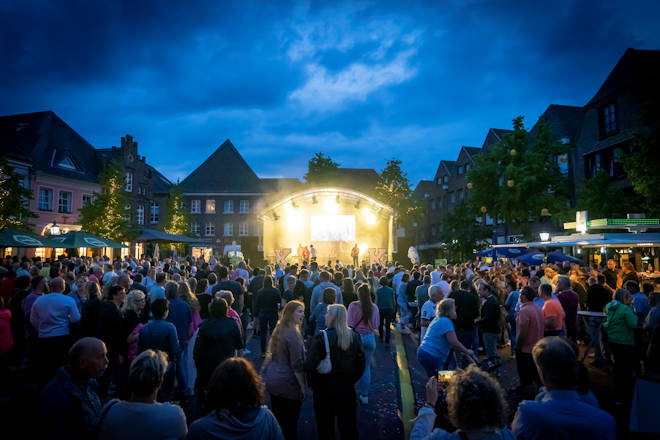 Impressionen vom Stadtfest Stroelse Sommer in Straelen