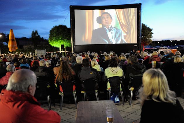 Impressionen vom Sommer in Bergkamen: Kino-Open-Air
