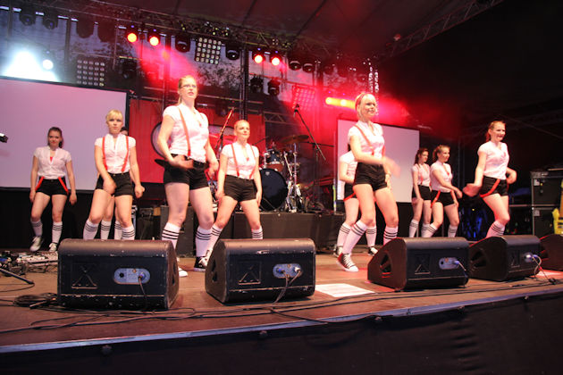Impressionen vom Stadt- und Rosenfest in Bernburg