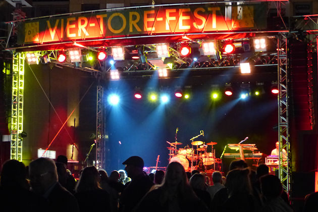 Impressionen vom Vier-Tore-Fest in Neubrandenburg