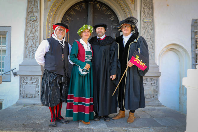 Impressionen vom Wittenberger Stadtfest - Luthers Hochzeit