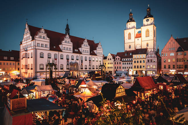 Impressionen vom Wittenberger Stadtfest - Luthers Hochzeit