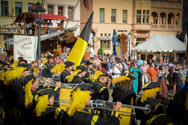 Impressionen vom Wittenberger Stadtfest - Luthers Hochzeit
